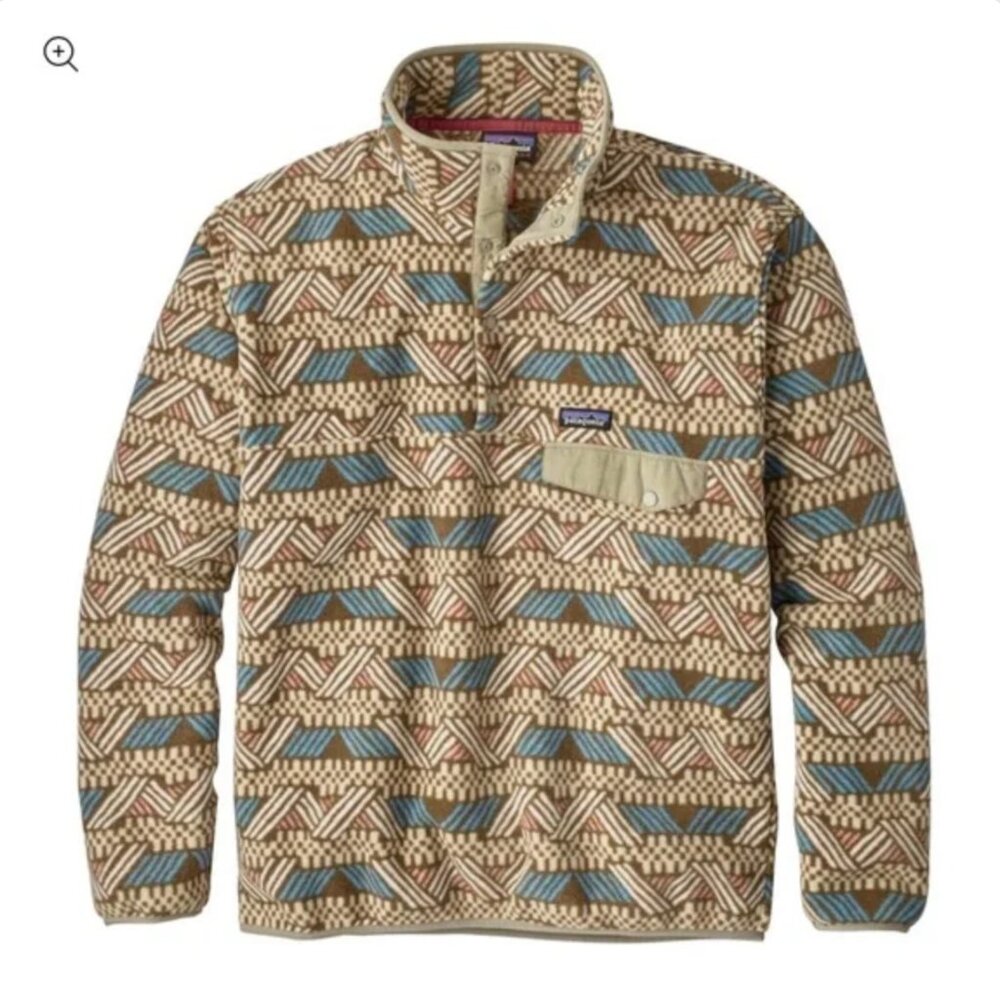 Lightweight Synchilla® Snap-T® Pullover in Cliffside Stout - Women's M / Men's S